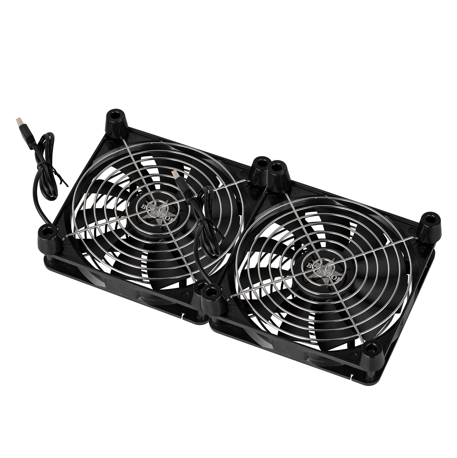 Dual 140mm Cooling Fan 5V USB Cooler Stand 1100rpm for PC Computer AV ...