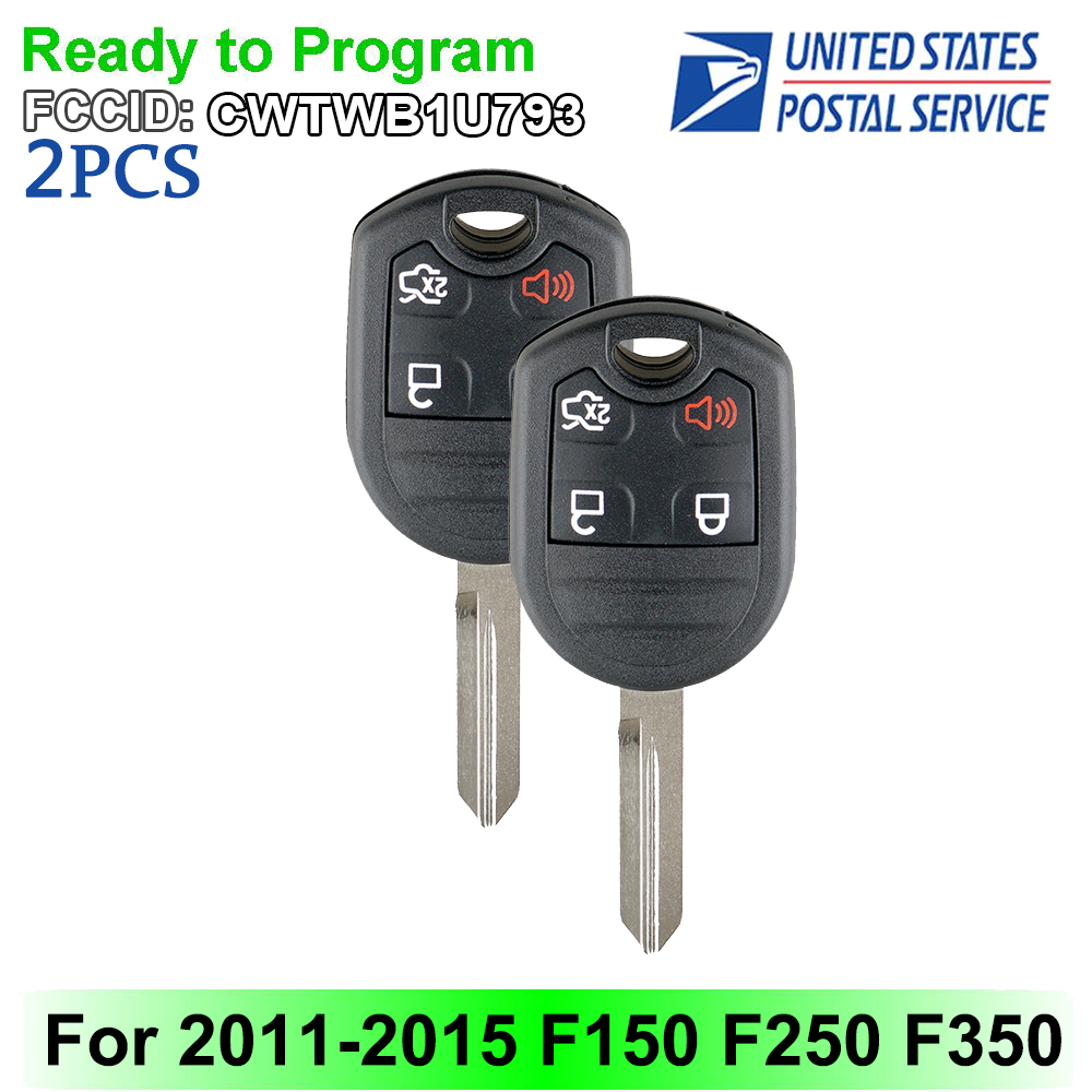 NEW 2007-2015 FORD EDGE 80 BIT REPLACEMENT KEYLESS REMOTE HEAD FOB FOR 164-R8070 