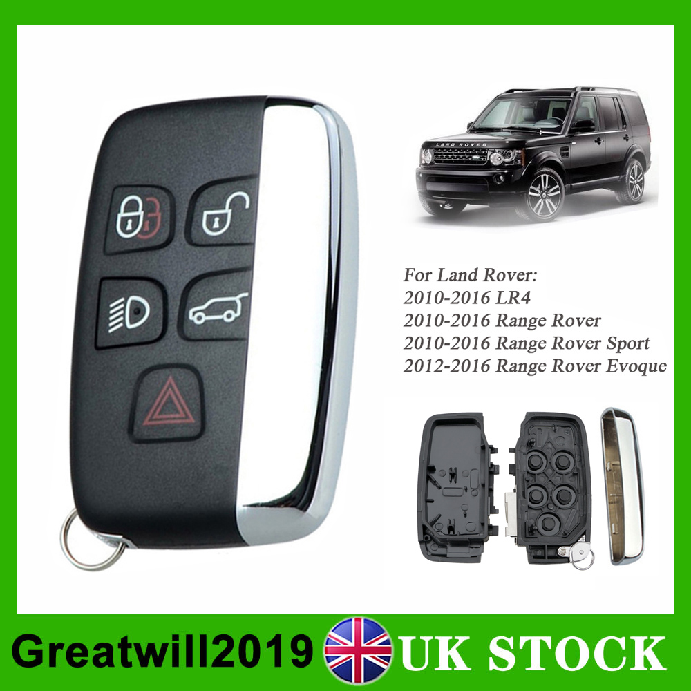 For LAND ROVER LR4 Range Rover Sport Evoque 5B Car Smart Key Case Cover