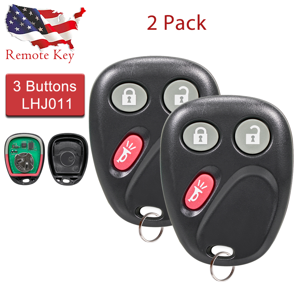 Red Keyless Entry Remote For 2002-2005 Chevy Monte Carlo – Replacement Non-OEM