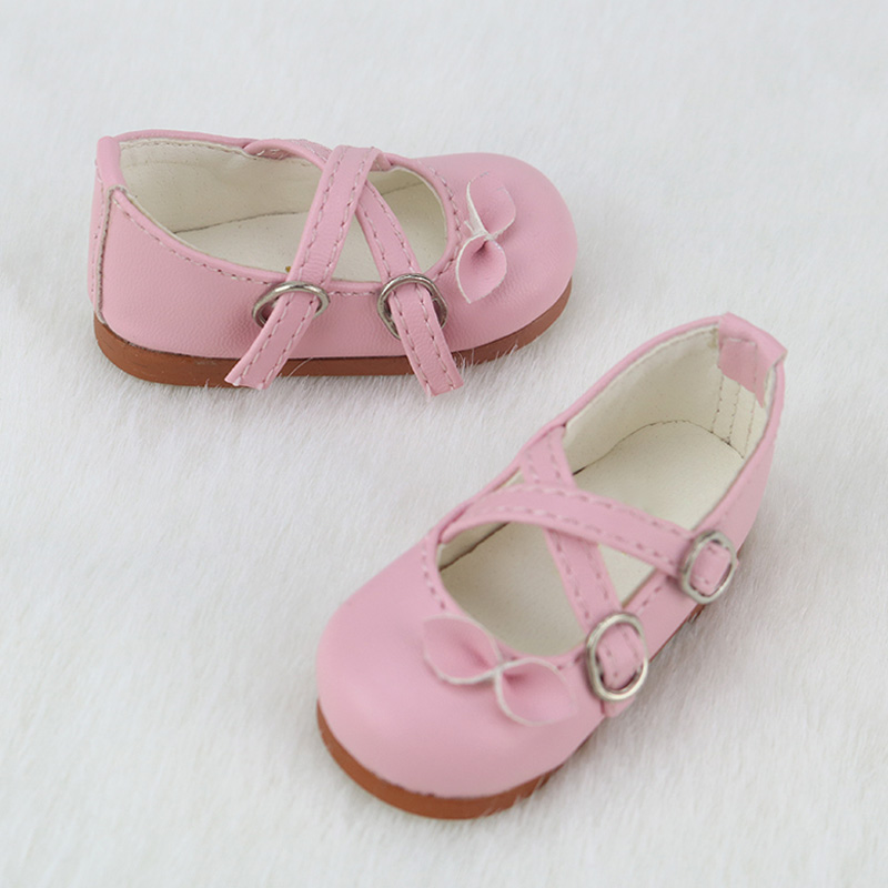 MSD 1//4 BJD Shoes Supper Dollfie DREAM bow lace pink shoes MID AOD DZ SOOM DOD