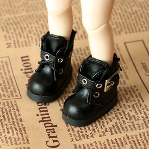 1//6 White Lace Up Shoes for LUTS Dollfie DOD SD Dolls Clothing Accessories