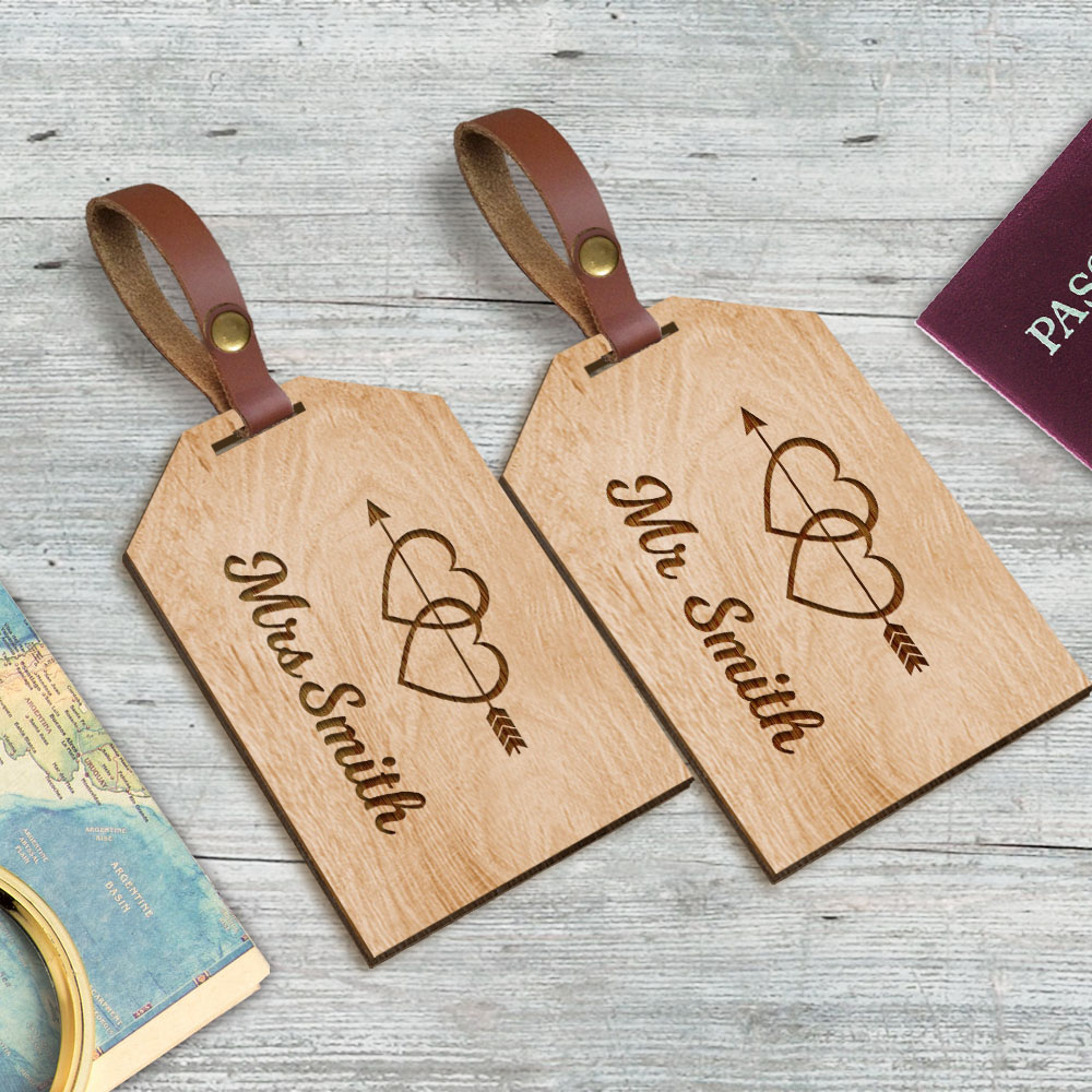 personalised travel tags