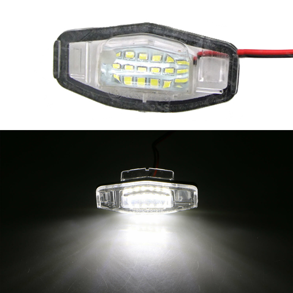 2x 18 LED License Plate Light Bulb For Acura TL TSX MDX Honda Civic