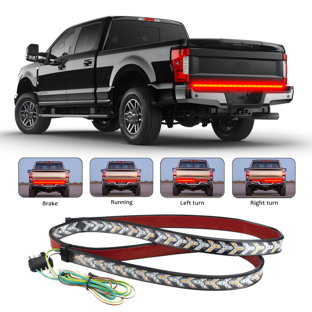 Arrow 60 Inch 528LED Truck Tailgate Light Bar Strip Brake Reverse