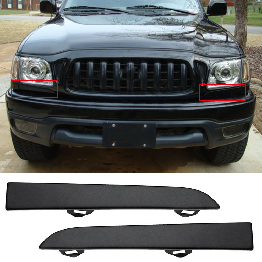 UNDER HEADLIGHT COVER FRONT BUMPER FILLER TRIM PANEL FOR TOYOTA