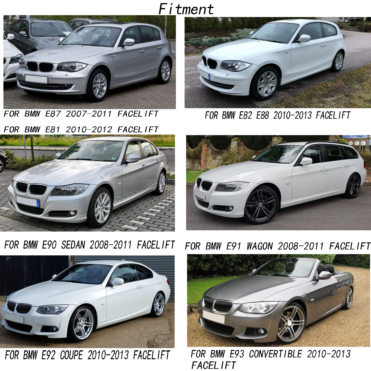 Tuning Carcasse Rétroviseur BMW E90/E91/E92/E93/E87/E81/E82/E83 LCI LOOK M4  EUROLINEAS
