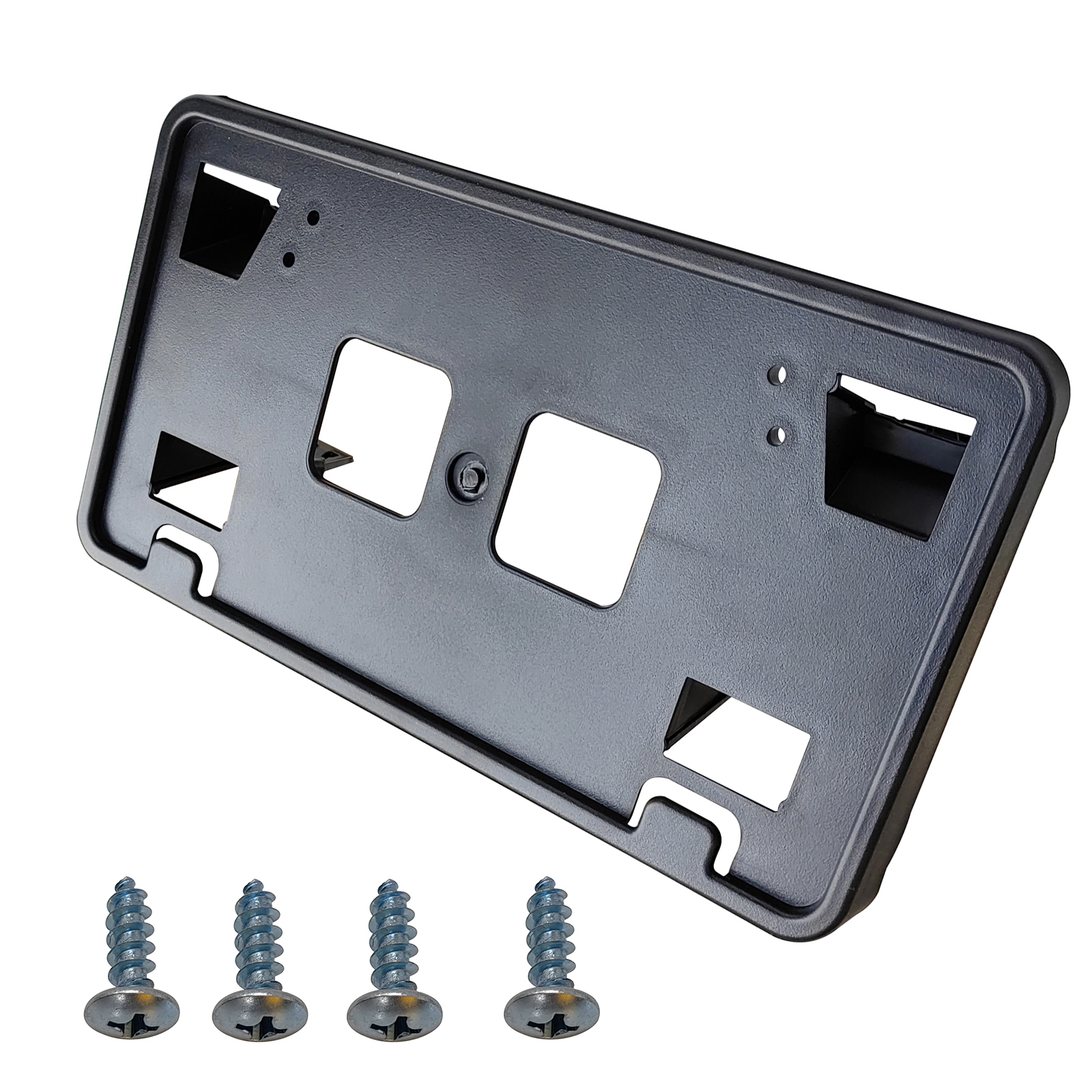 Front License Plate Bracket For Ford F150 2021-2023 - Black ABS Mount, Direct Fit 11 thumbnail image