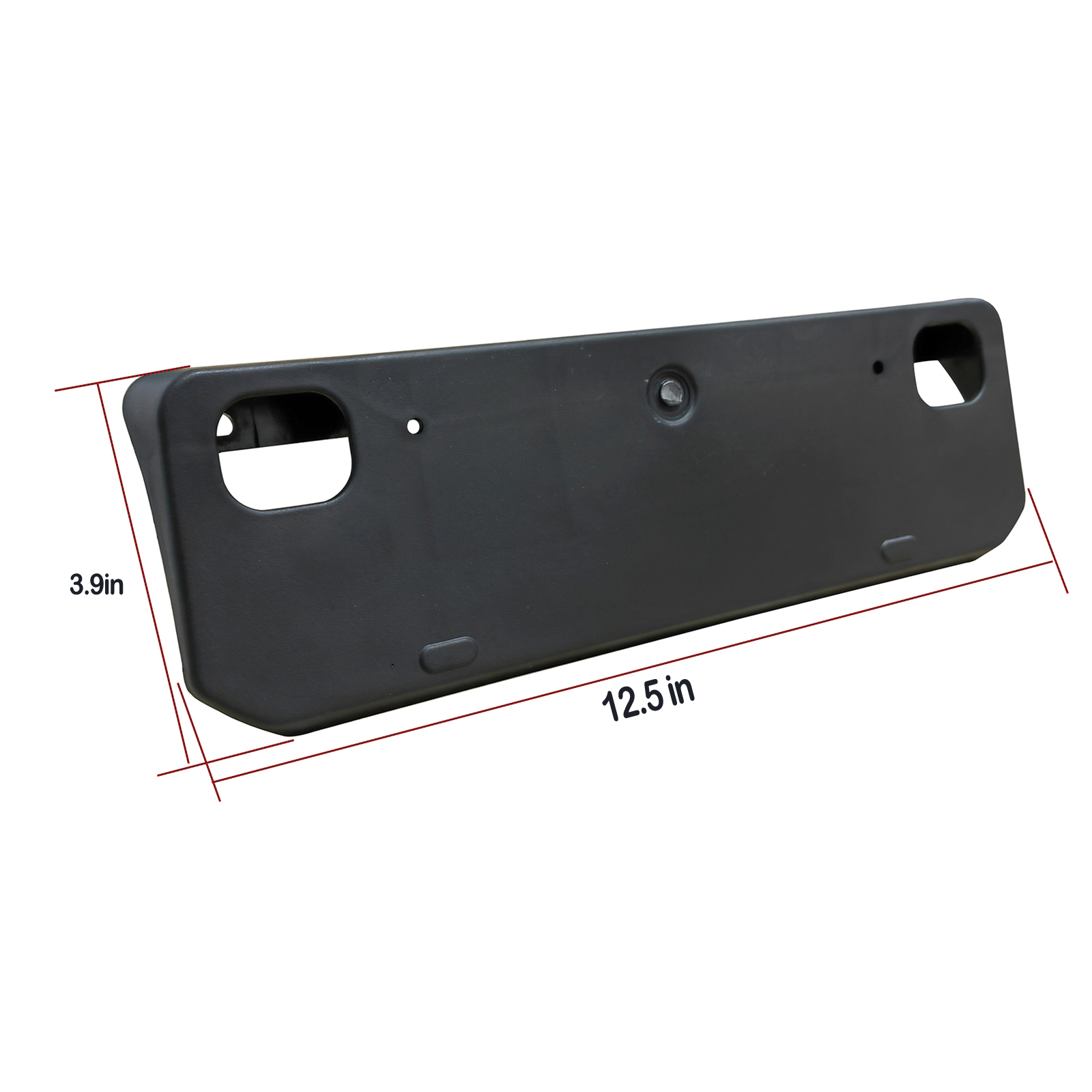 DAT AUTO PARTS Front License Plate Bracket For Toyota 4Runner (2014-2022) - Black Textured Replacement Mount - View #7