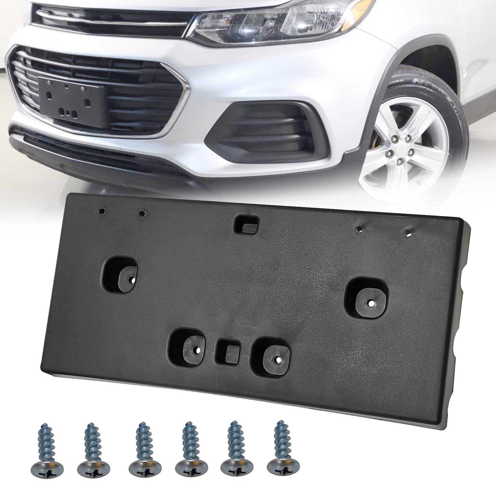 For 2017-2022 Chevrolet Trax Front License Plate Frame Holder