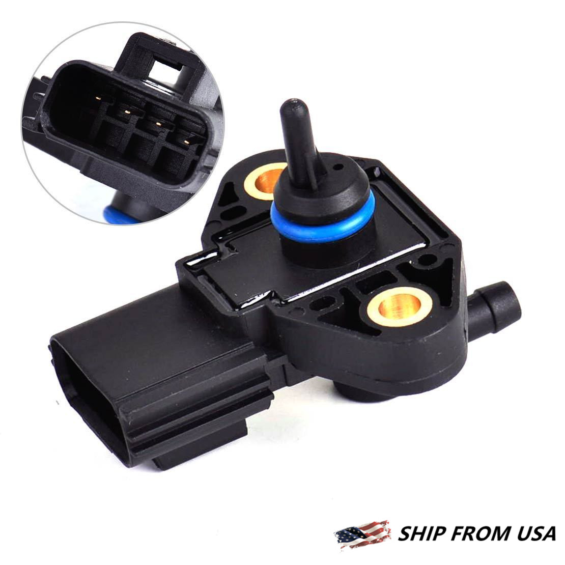 0261230093 New Fuel Injection Rail Pressure Sensor For Ford Super Duty FPS5