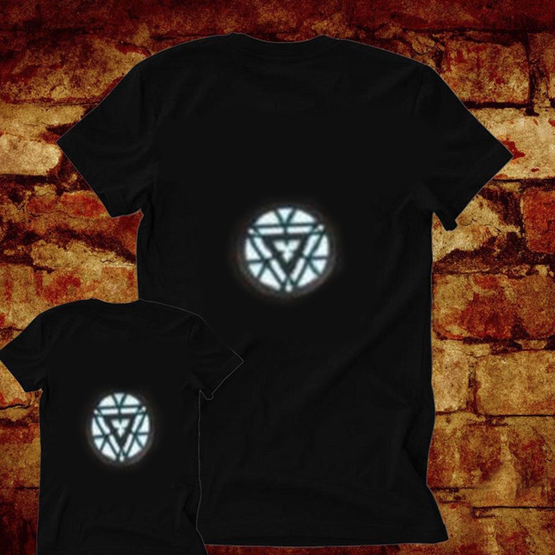 iron man led t shirt