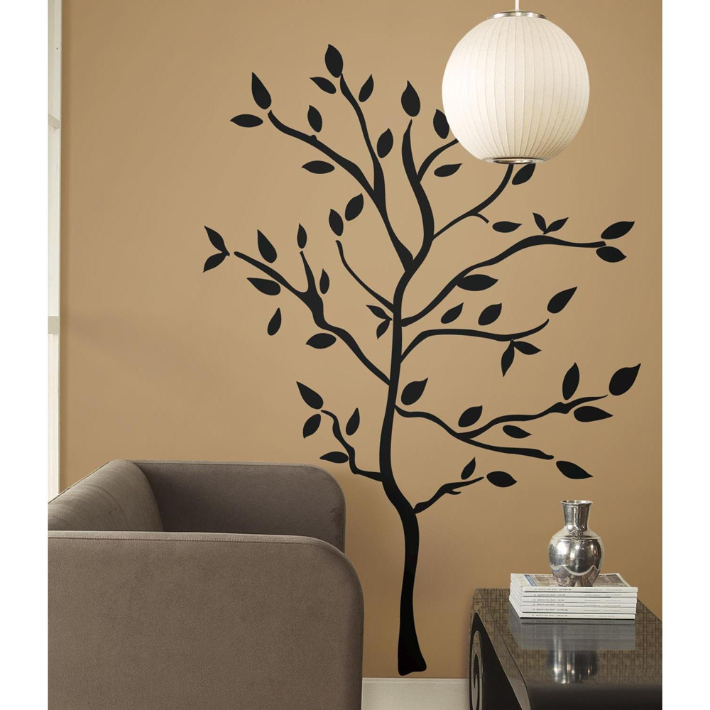 Details About Tree Branches Vinyl L Stick Wall Decals Room Home Decor Natural Sticker