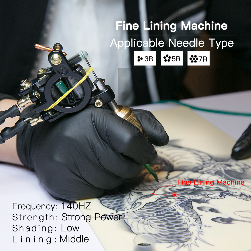 Tattoo Kit 2 Machine Gun Color ink Tip Power Supply Set ...
