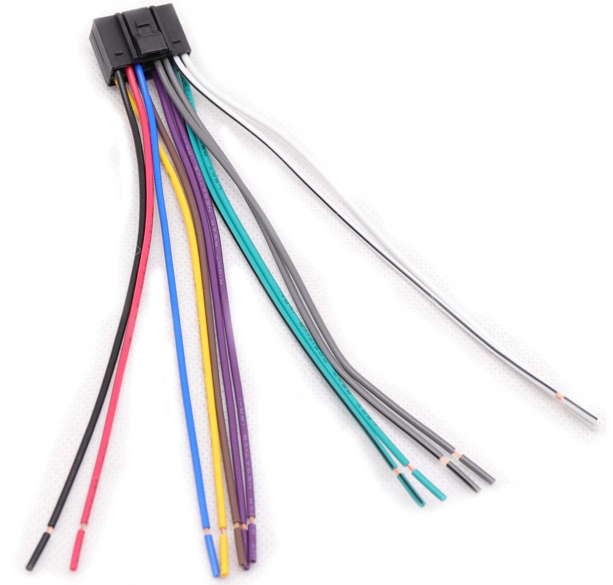 Car Stereo Radio Wire Harness Power Connector For Kenwood KRC KMD 1994