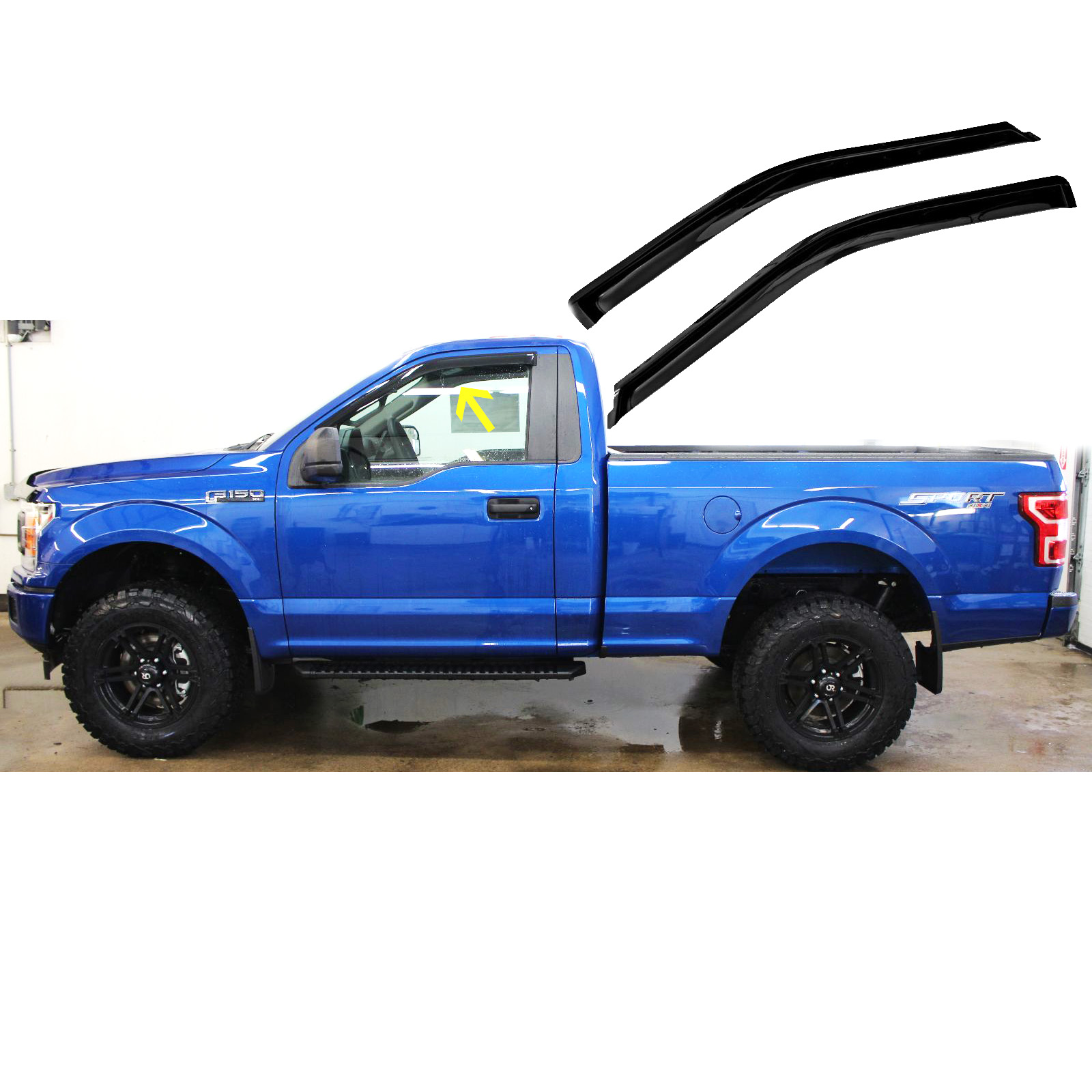 2017 f150 window visors