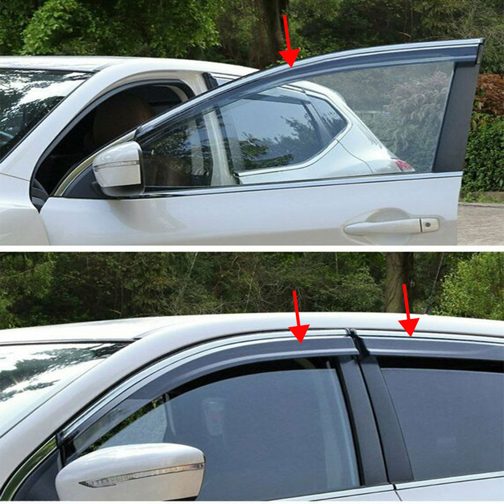 For Nissan Rogue Rain Deflector Window