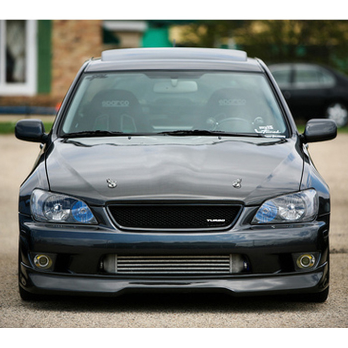 Front Upper Hood Mesh Grille Fit 2001 02 03 04 2005 Lexus IS300 Grill ...