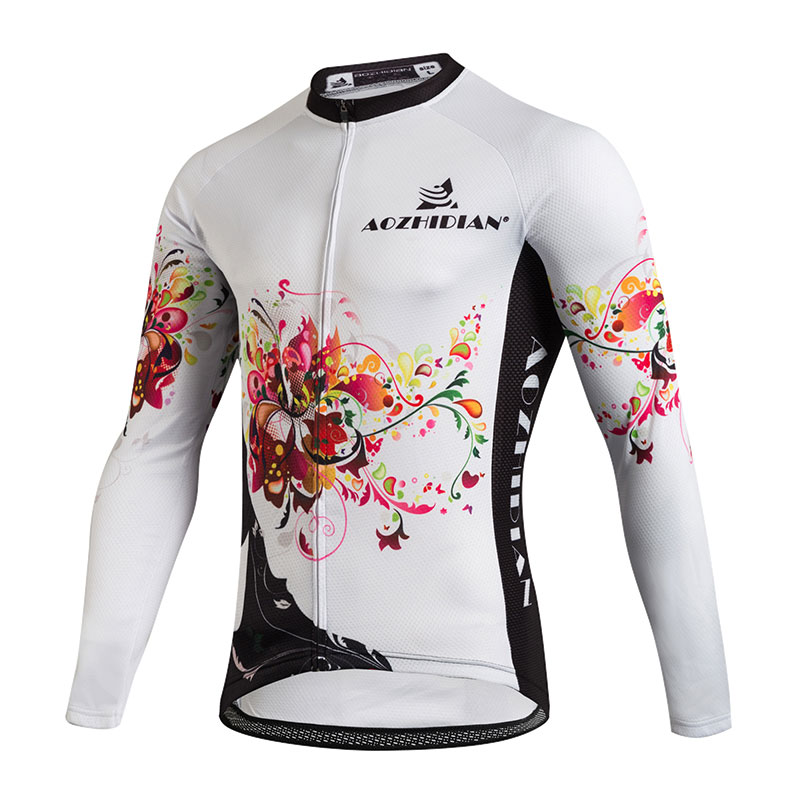 Ladies Cycling Set Long Sleeve Jersey Padded Pant Suit Cycle Shirt Trouser Women
