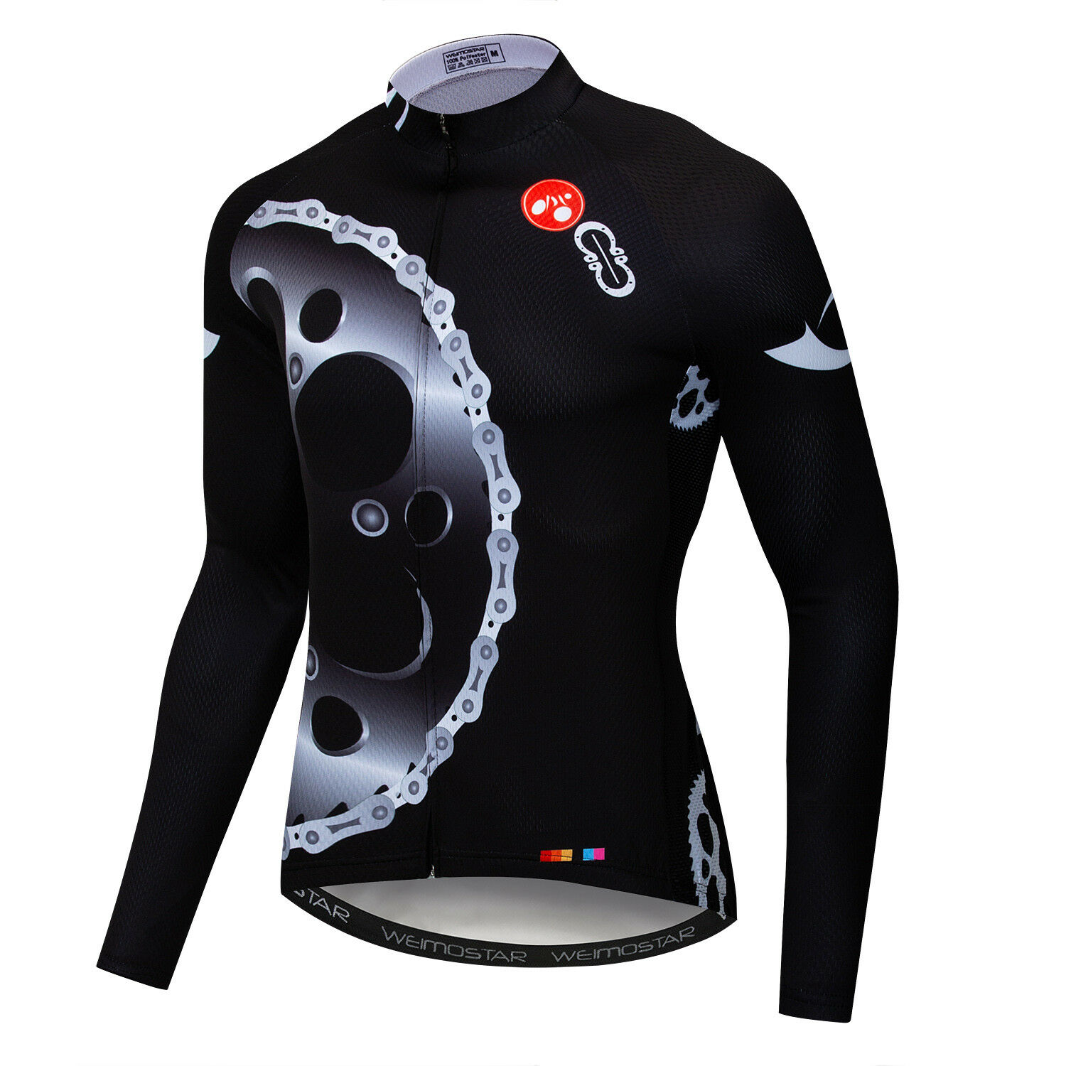 Men's Cycling Long Sleeve Jersey MTB Bike Bicycle Cycle Shirts Tops