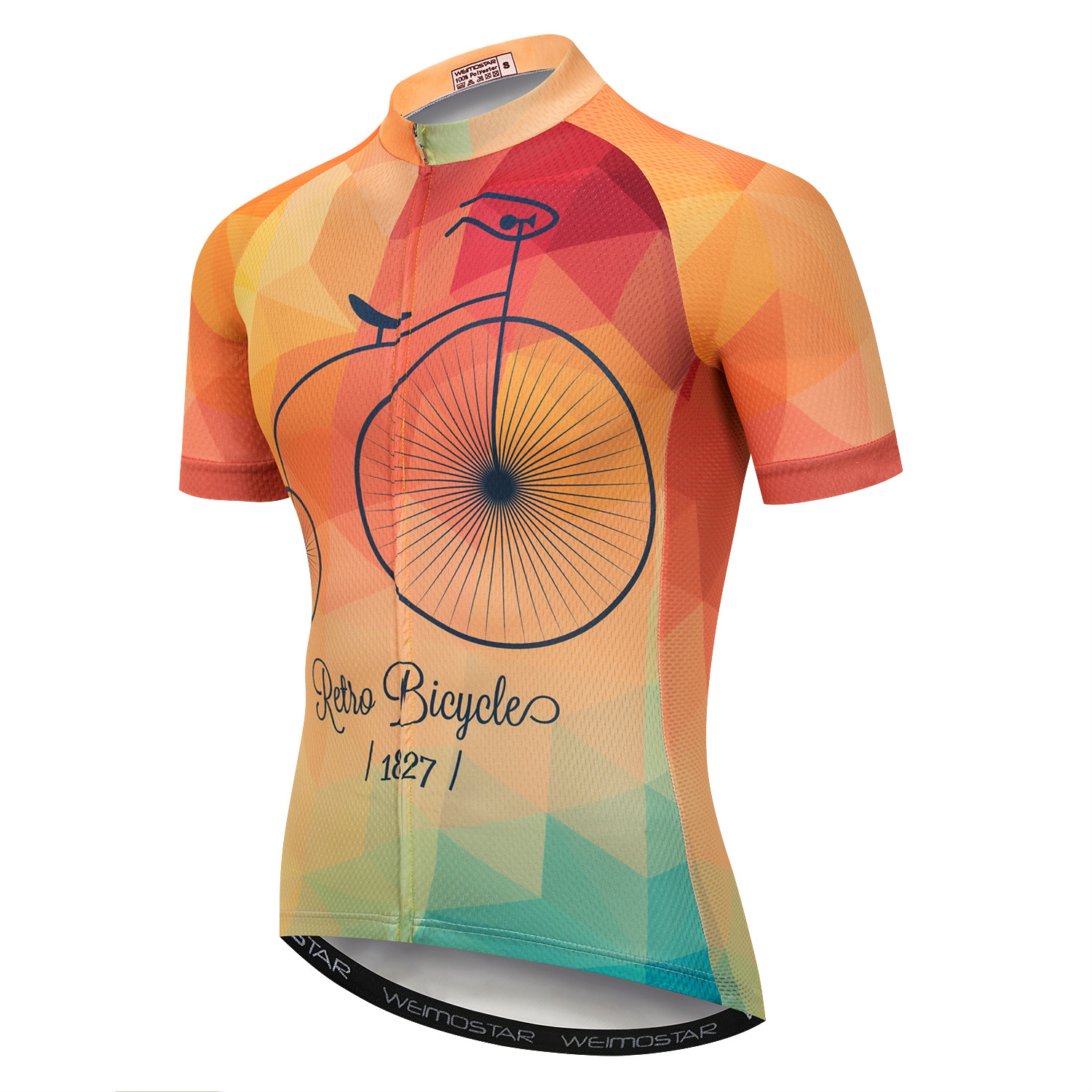 Men's Cycling Jersey Short Sleeve Novelty Road Bike Cycle Jersey Shirt