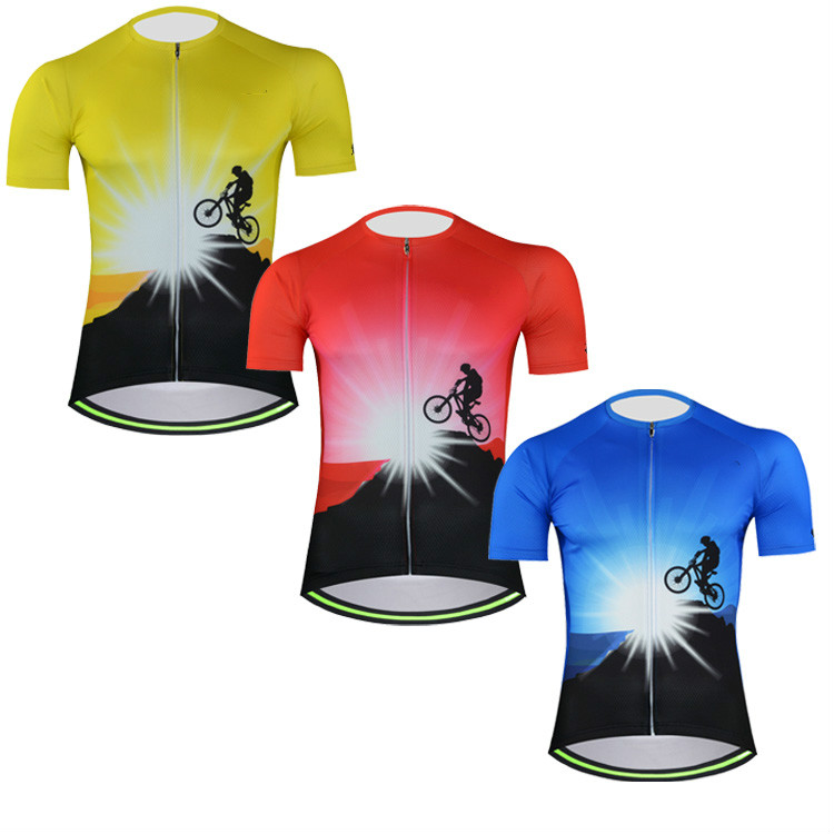 Download Men's Short Sleeve Cycle Jersey Top Novelty Cycling Jersey ...
