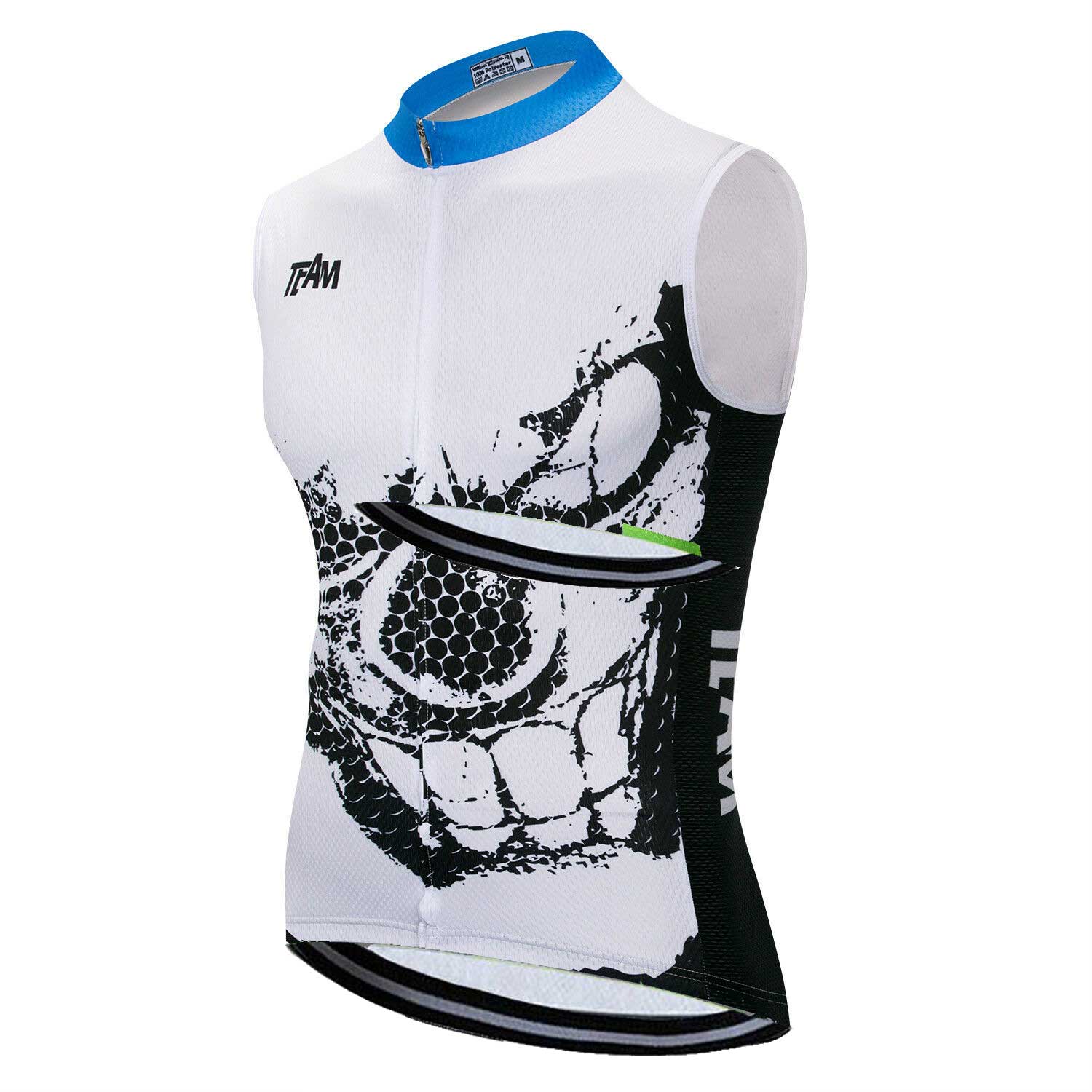 2020 Herren Ärmellos Fahrradshirt Top Sleeveless Radweste Fahrradweste S-5XL