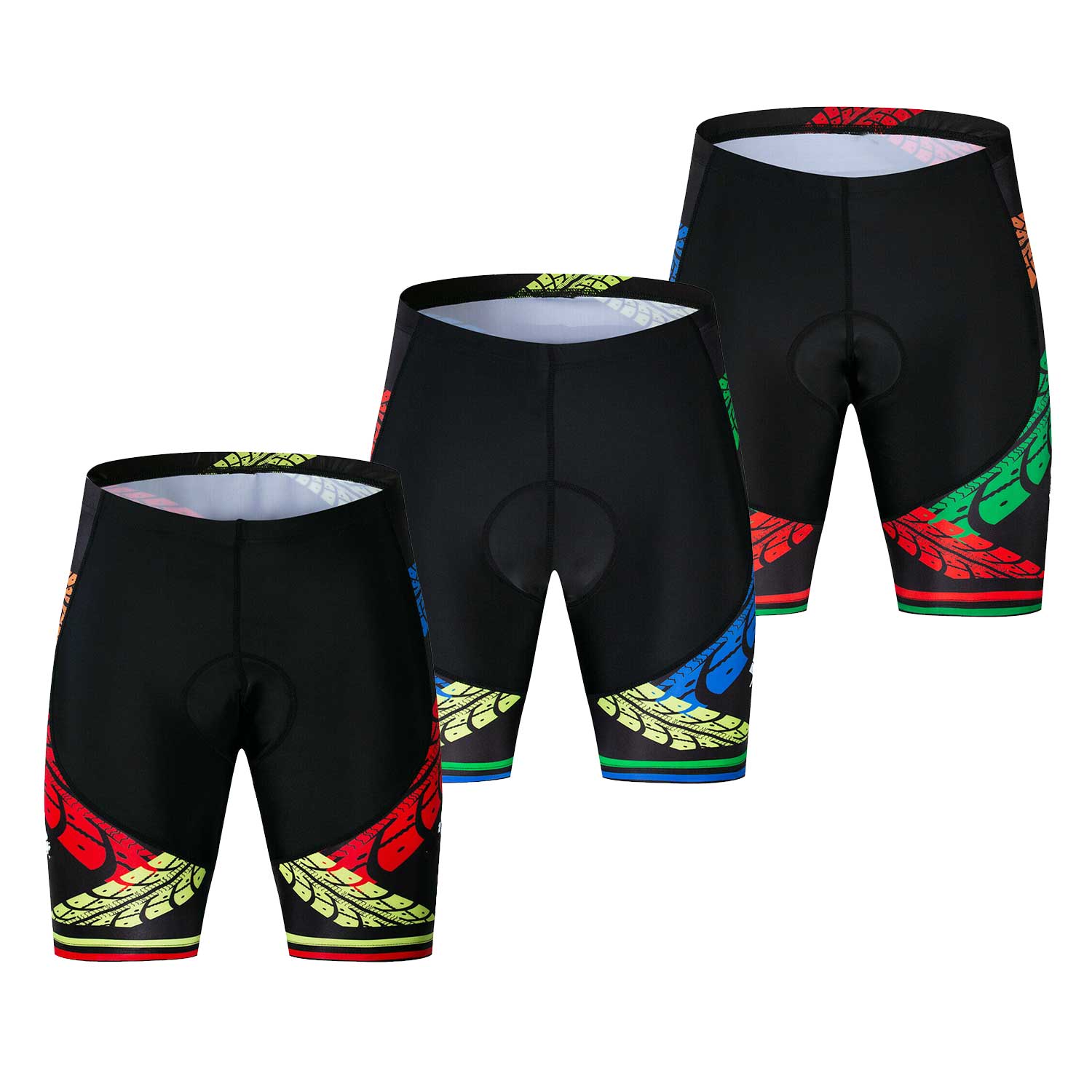 Men's Padded Biking Shorts Tights Lycra Bike Cycling Shorts Knickers S