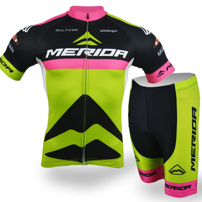 Merida Team Cycling Clothing Kit Men s Cycle Jersey and Padded