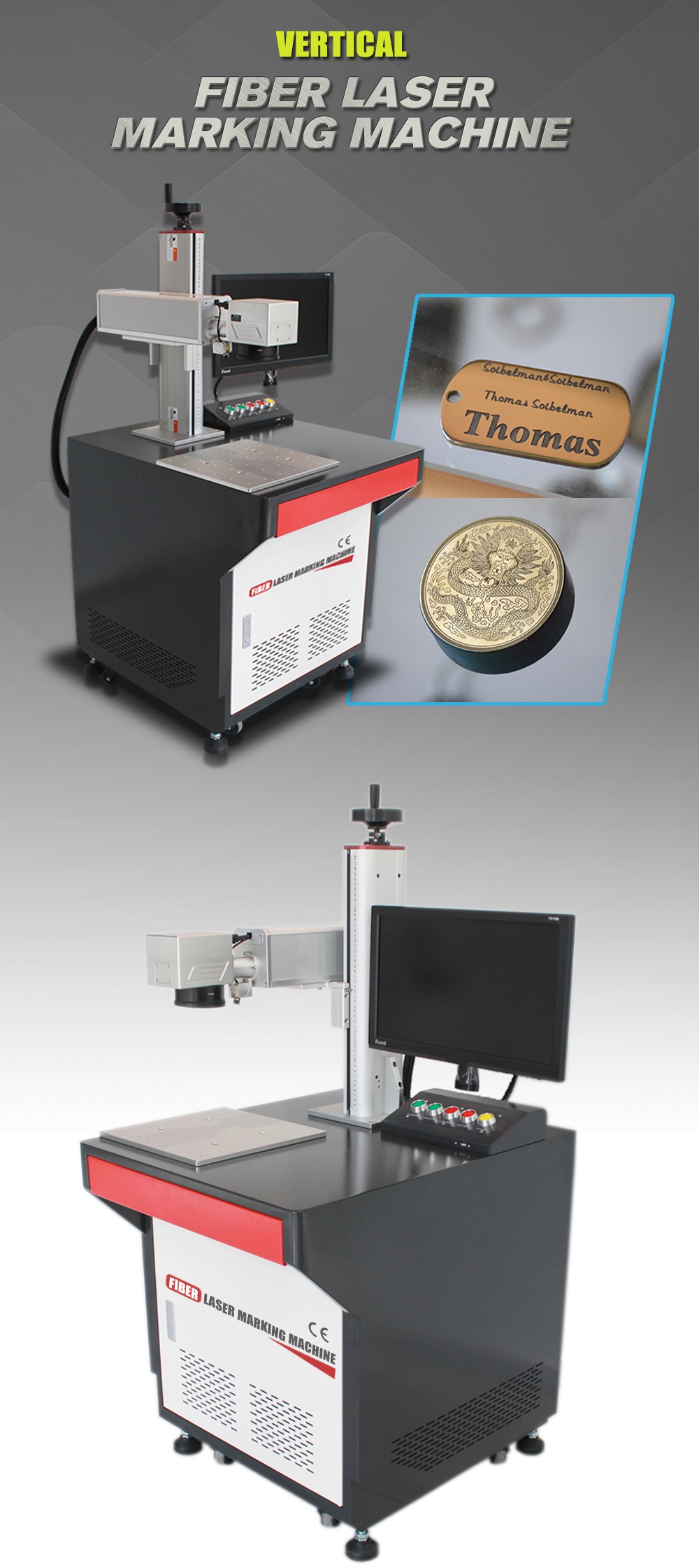 JPT 30W Laser Marking Machine Pistol/Gun/Cup Laser Engraving Machine