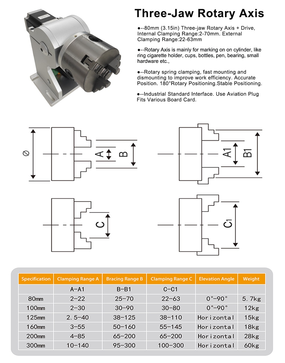 SFX Laser Marking Machine 50w JPT Fiber Laser Engraver Metal Plastic Glass Makring with EzCad3.0 Software, 2.5D Function, Motorized Z Axis 175x175mm Lens and D80mm Rotary Axis SFX Laser Marking Machine 50w JPT Fiber Laser Engraver Metal Plastic Glass Makring with EzCad3.0 Software, 2.5D Function, Motorized Z Axis 175x175mm Lens and D80mm Rotary Axis 50W Fiber Laser Marking Machine,JPT Fiber laser engraver,Fiber laser engraving machine,Fiber Laser Marker,SFX Laser Marking Machine,sfx,JPT 50w,EzCad3.0,2.5D Function,Motorized Z Axis,D80mm Rotary Axis,175x175mm lens