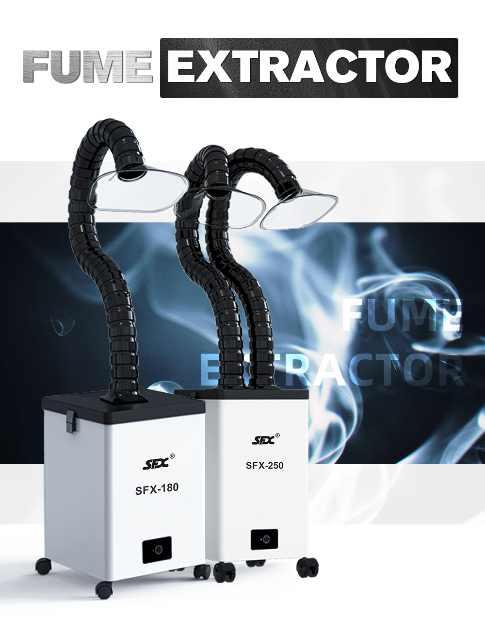 SFX Fume Extractor for Laser Engraver/Solder Air/Smoke Purifier 3 Filter Layers SFX Fume Extractor for Laser Engraver/Solder Air/Smoke Purifier 3 Filter Layers SFX Laser,SFX fiber laser engraver,SFX Fume Extractor,Air/Smoke Purifier