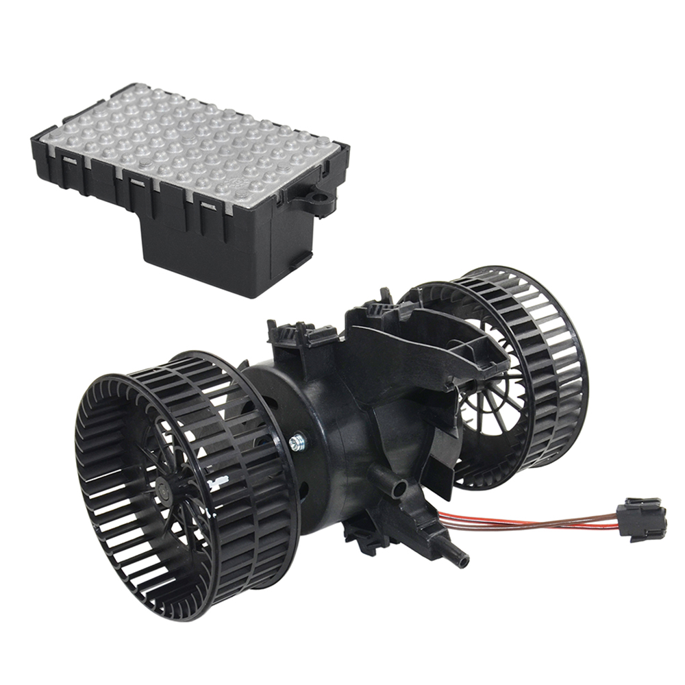 67326937774 Blower Motor Regulator+PM4075 Blower Motor for BMW 5