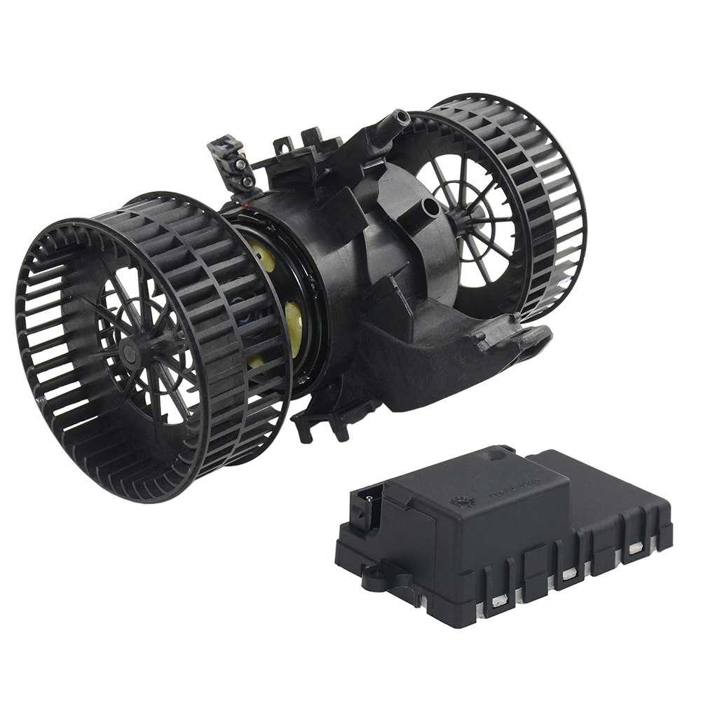 67326937774 Blower Motor Regulator+PM4075 Blower Motor for BMW 5