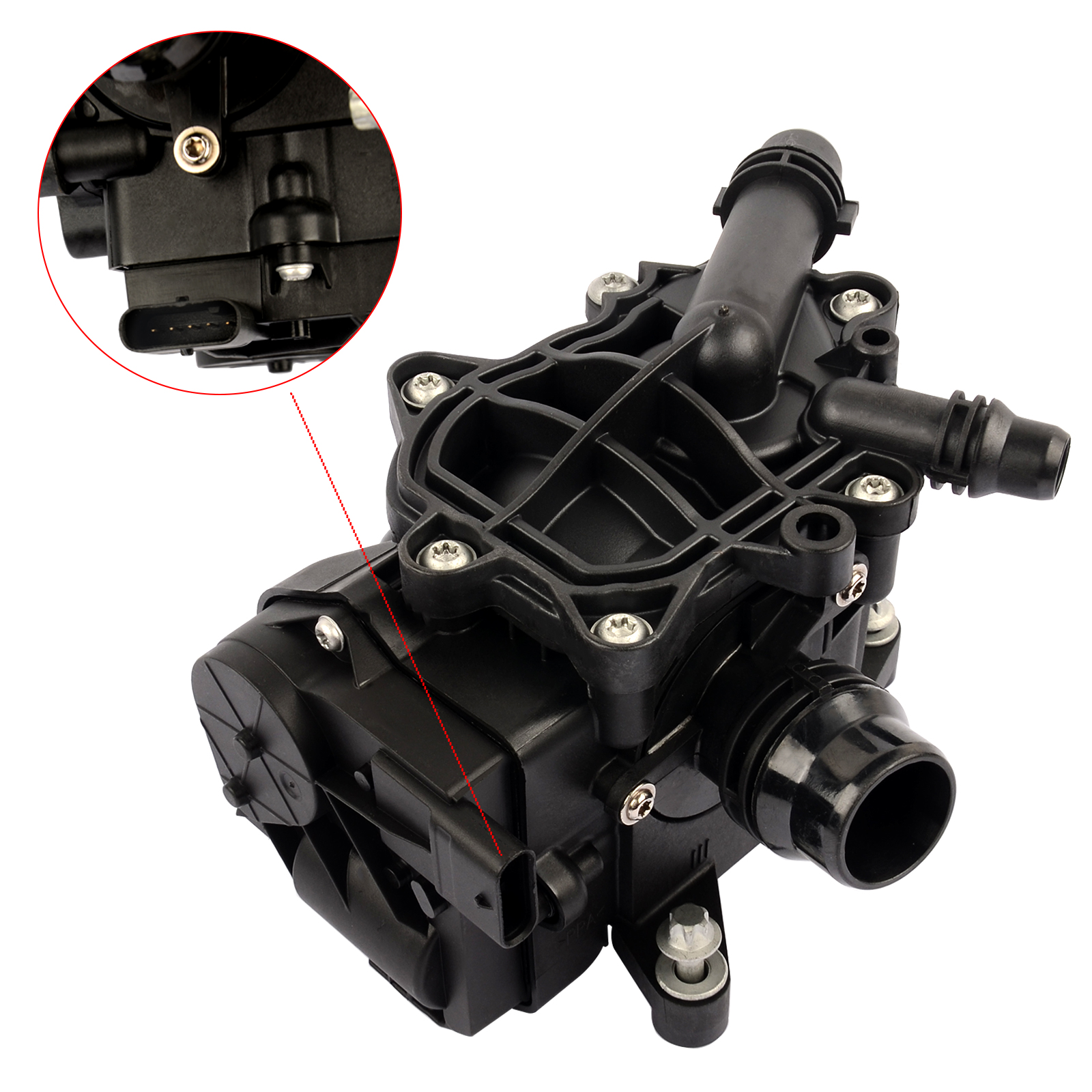 まれ Engine Cooling Coolant Thermostat 11537644811 for X3 X4 330i