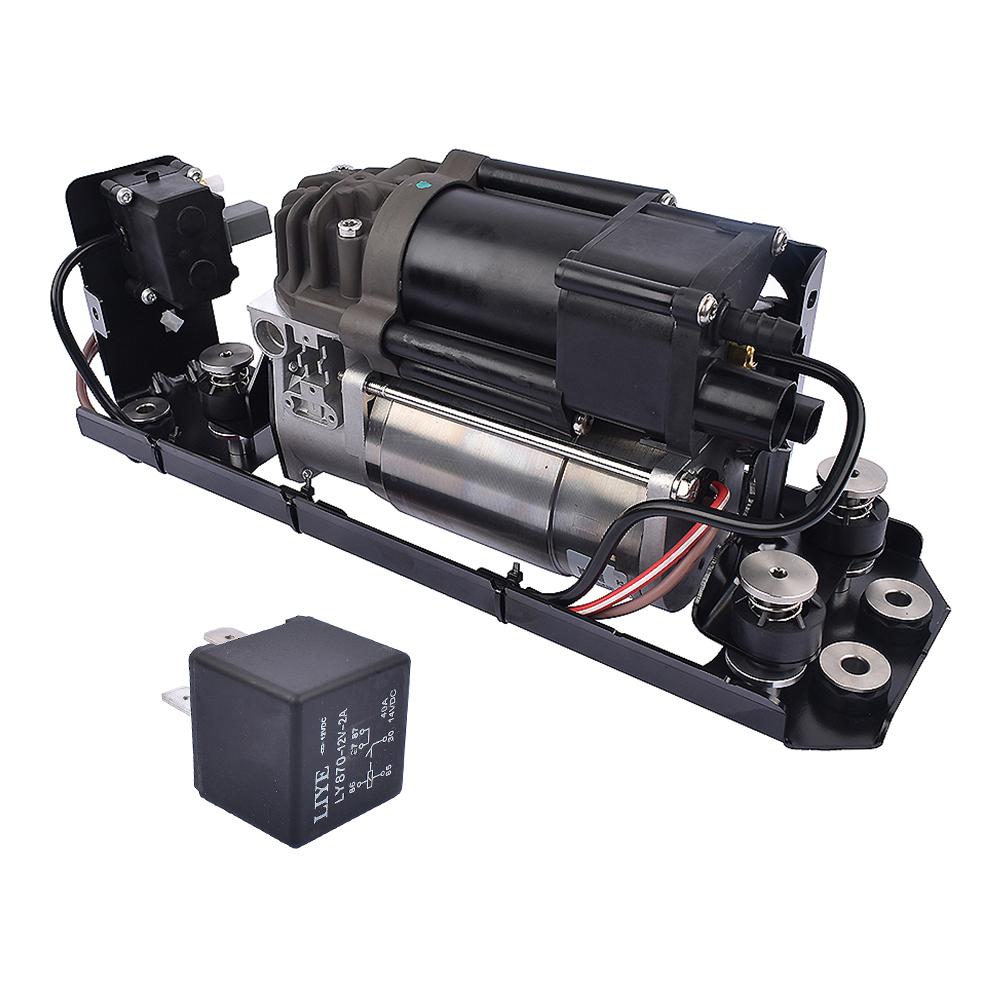 セキュリティ・セーフティ DreamFlower Air Suspension Compressor Pump+Relay For BMW 5 7' F07 F11