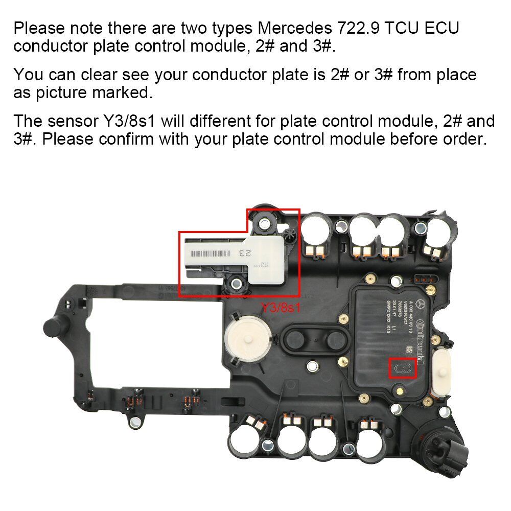 Y3/8S1 Transmission Module Sensor For Mercedes A/ GL/ M/ R/ SLK