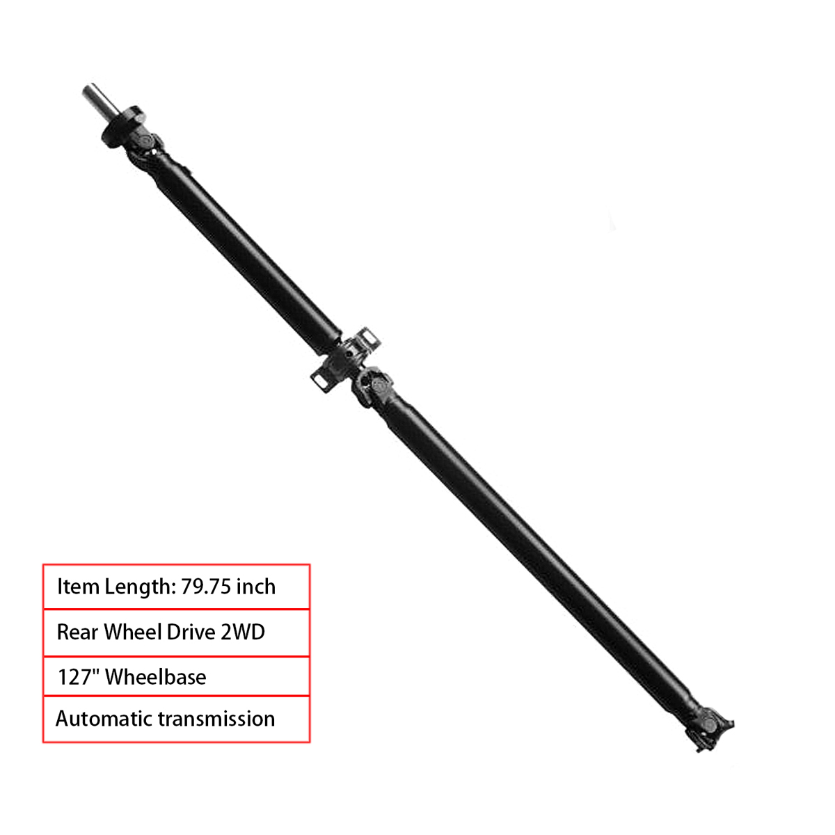 936-726 Rear Driveshaft Prop Shaft Assembly for Toyota Tacoma 4.0L