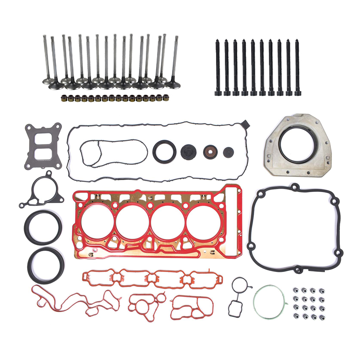 thumbnail image 2 of JP Group Crankcase Gasket Set For VW Audi 1.8T 20V – Fits ADR, AEB, ARK, AFY, ANB – Victor REINZ Quality 2 of 5