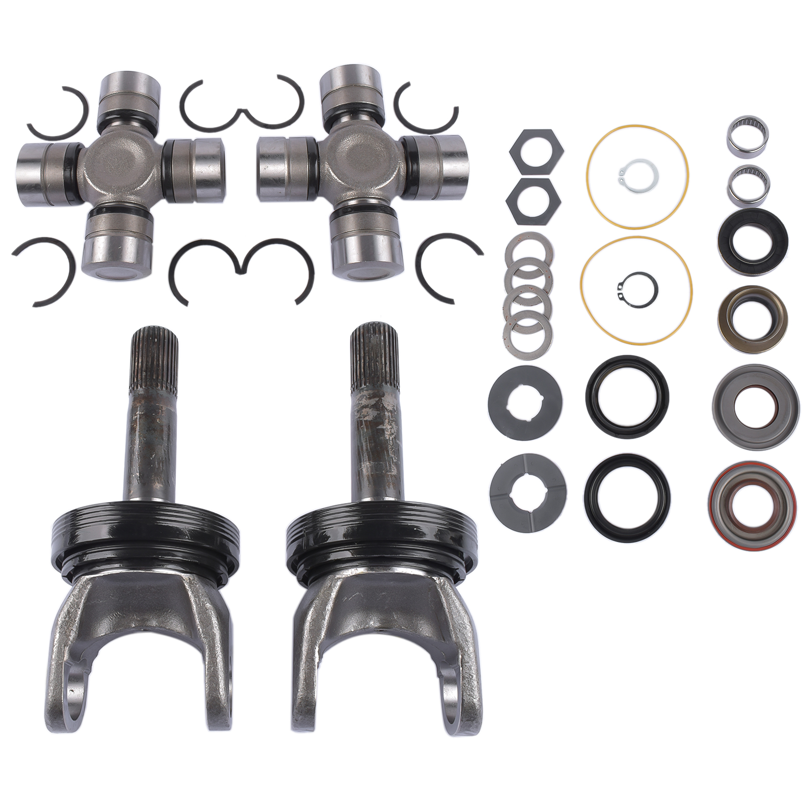 Front Axle Shaft Seal and Bearing Kit 2002692 50491 for Ford F250