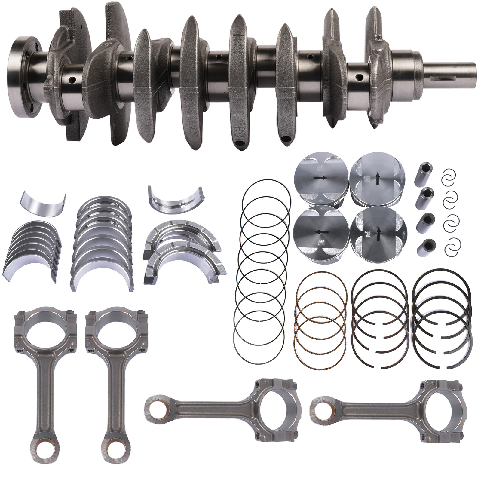 For 2006-2010 Pontiac G6 G5 Solstice 2.4 Engine Crankshaft