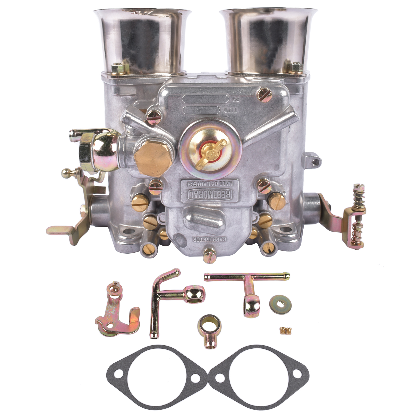 For Weber 55DCOE Carb 55mm Side Draft 2 Barrel Twin choke Electric