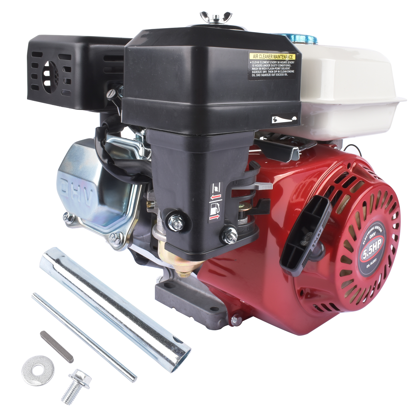 For Honda GX160 168F Horizontal Shaft Gas Engine 5.5HP 168cc 20 mm