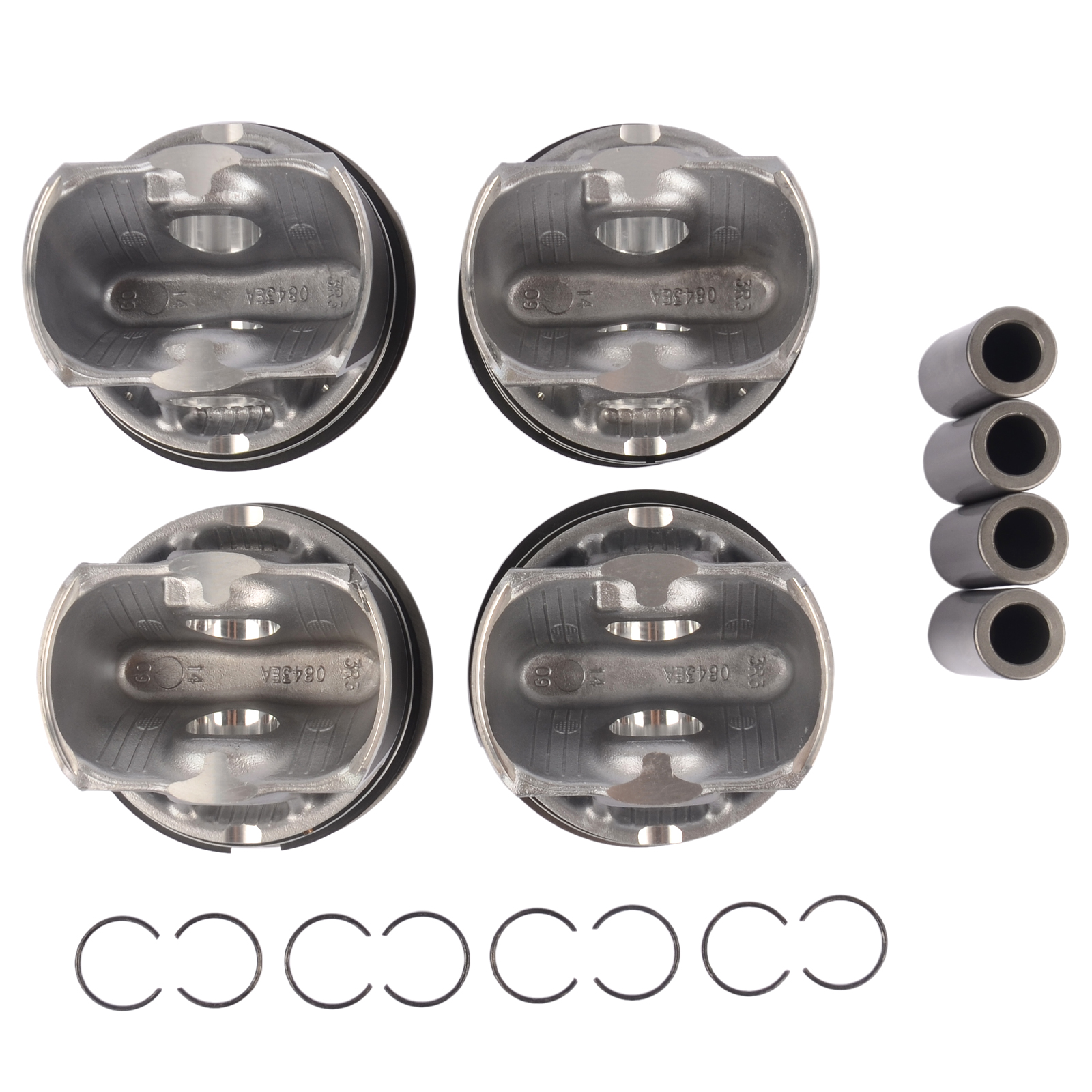 4* Pistons & Rings 11257561710 Φ84mm for BMW F10 F22 F23 F31