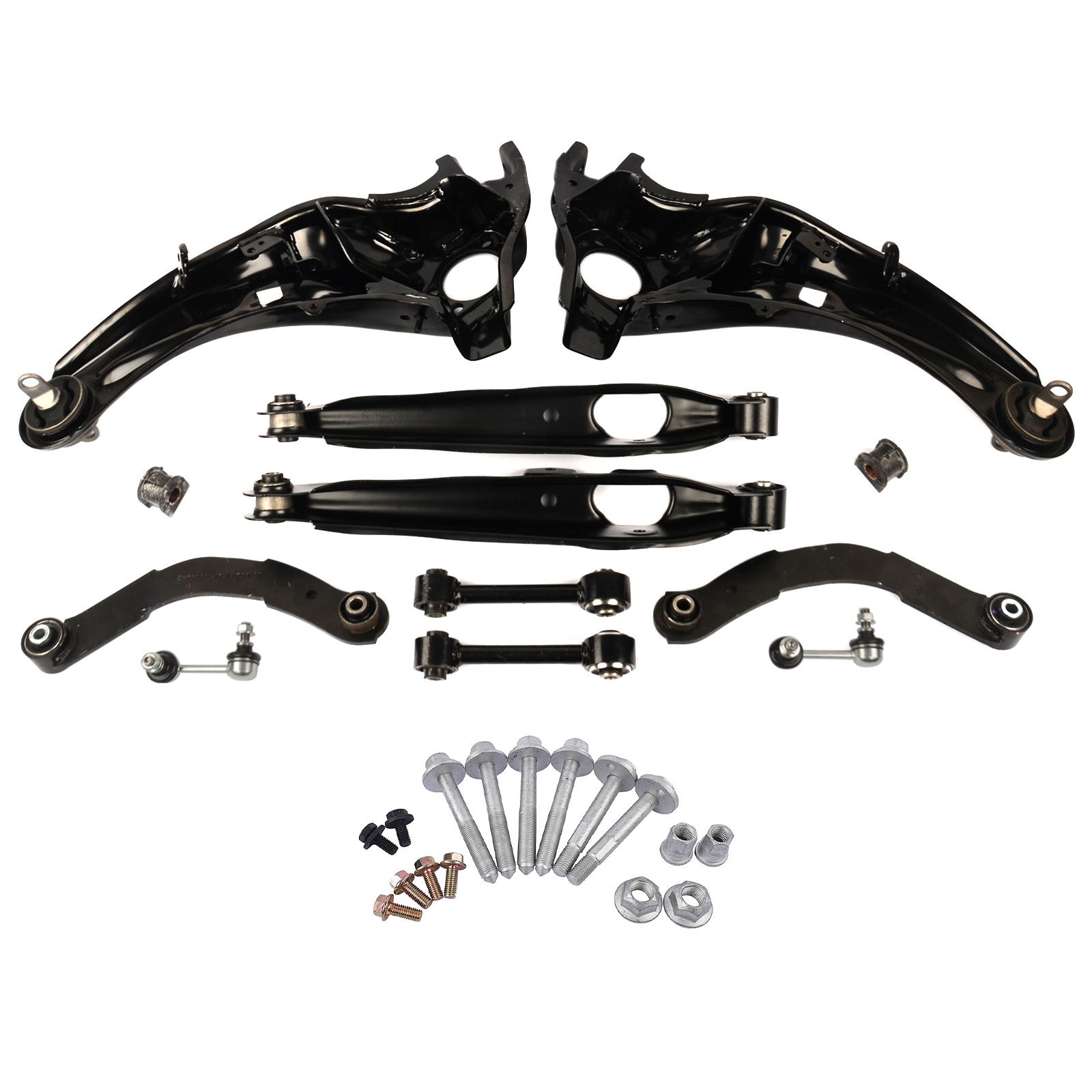 COUGAR115、PULSER RP-8700修理ベース ２台セット Rear Suspension Repair Kit For Jeep Compass Patriot MK 2WD FWD
