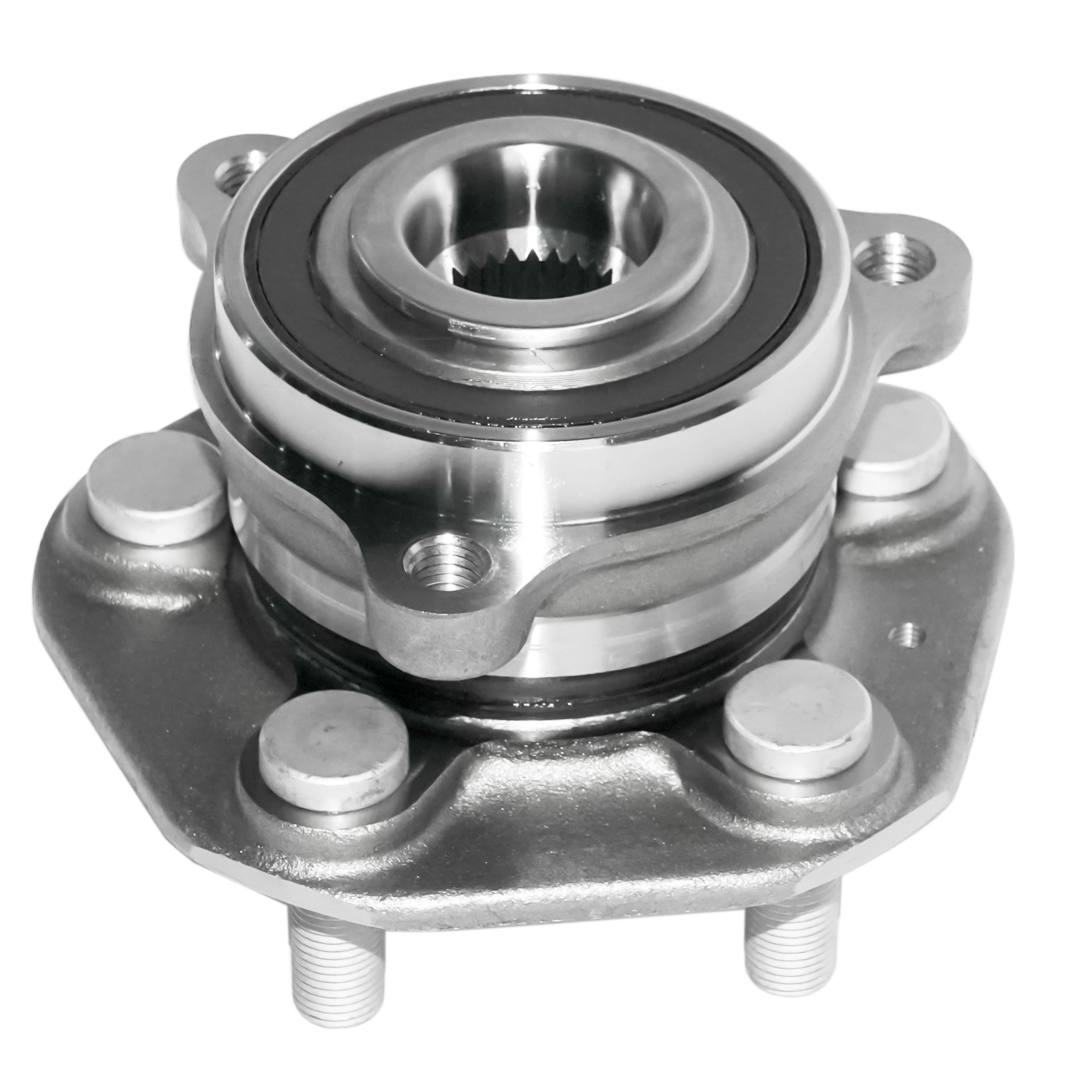AutoShack Rear Wheel Hub Bearing Assembly With ABS - Pair For 2005-2011 Cadillac STS