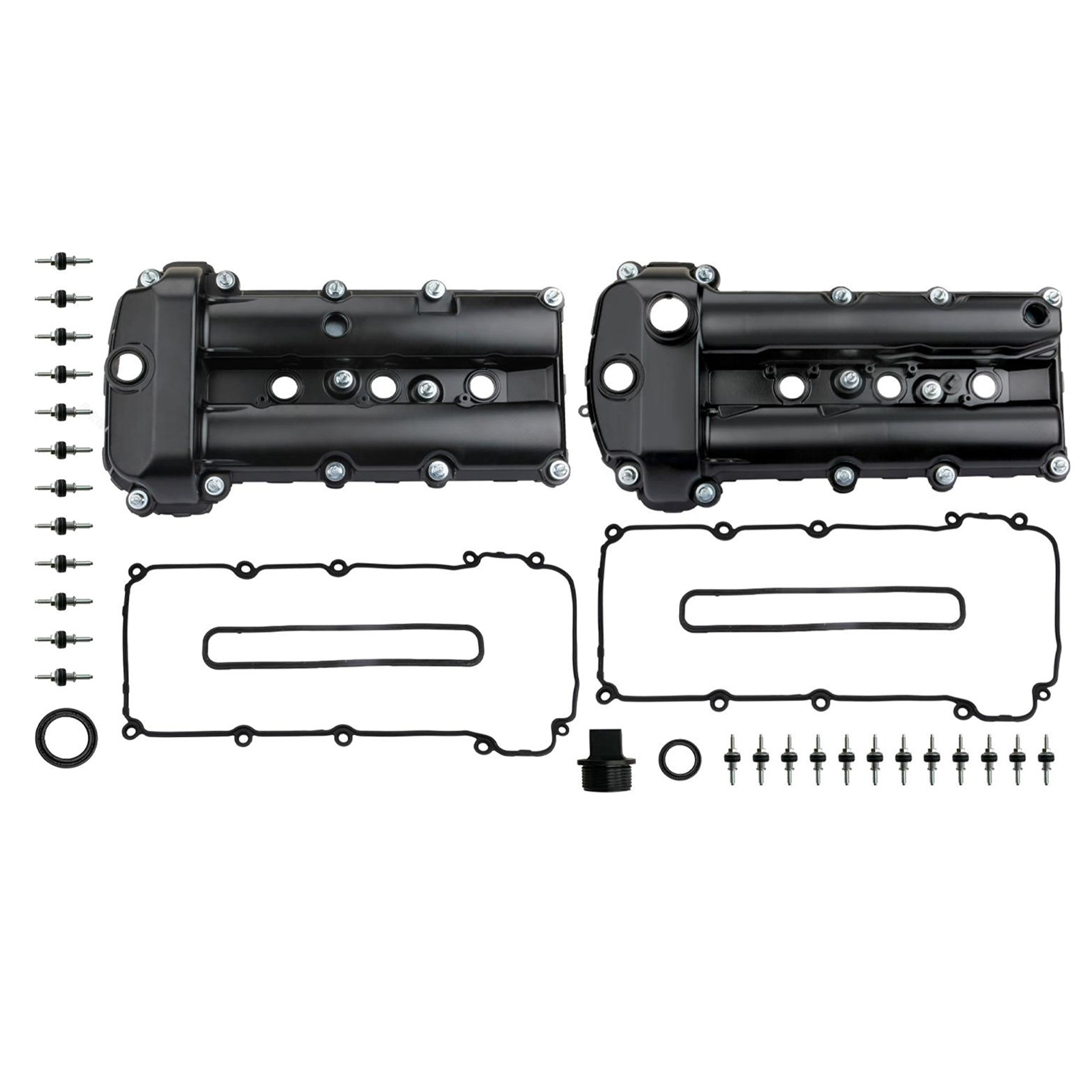 C2C38781 2x Left & Right Engine Valve Cover for Jaguar S