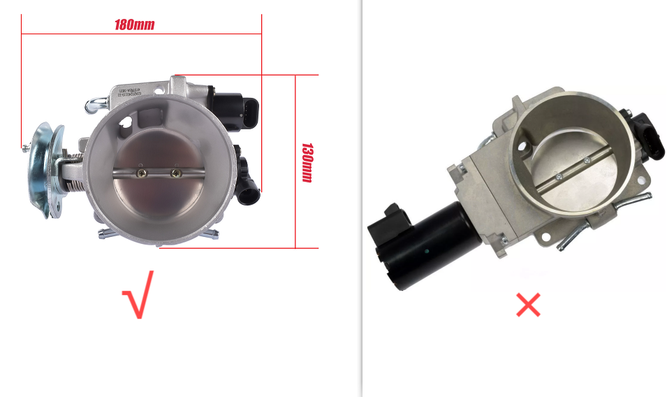 Throttle Body for 2000-02 Chevrolet Silverado GMC Sierra