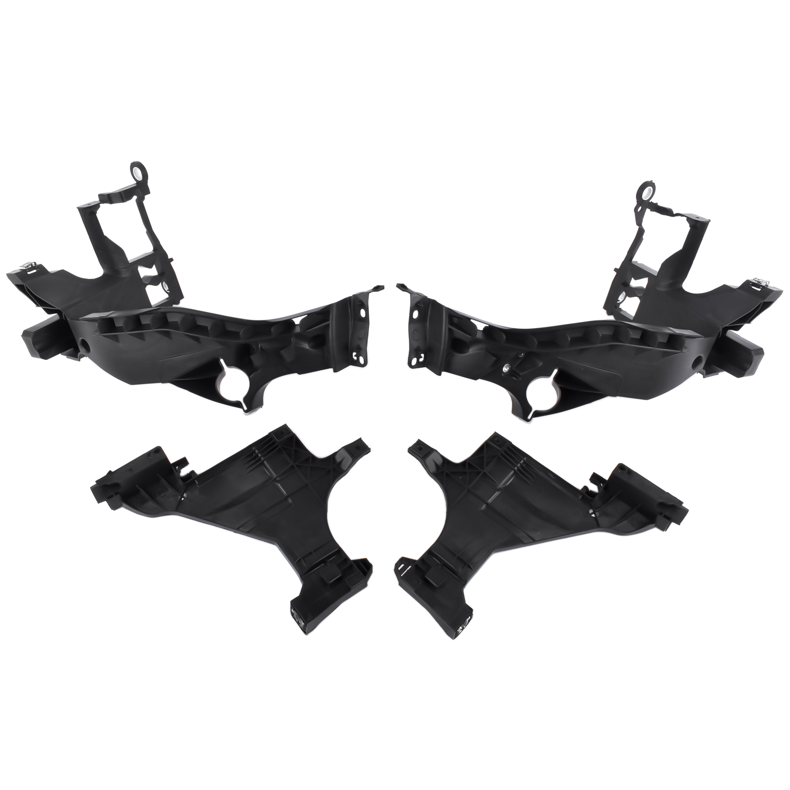 Realray Front Headlight Mount Bracket Set Left & Right For Audi A5 S5 RS5 2012-2016