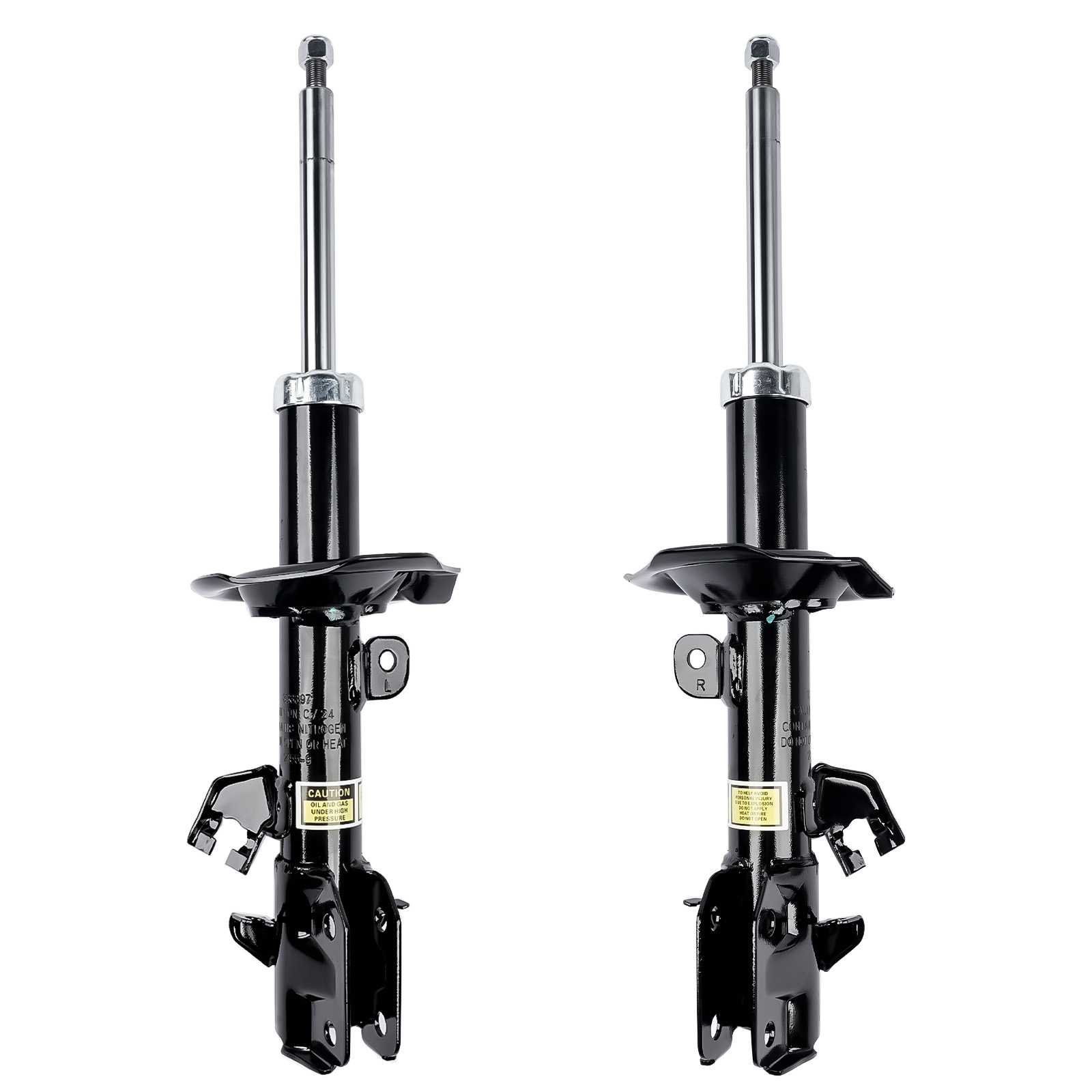 Pair Front Shock Absorbers Shockers For Nissan Micra III